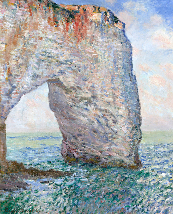 The Manneporte near Étretat by Claude Monet