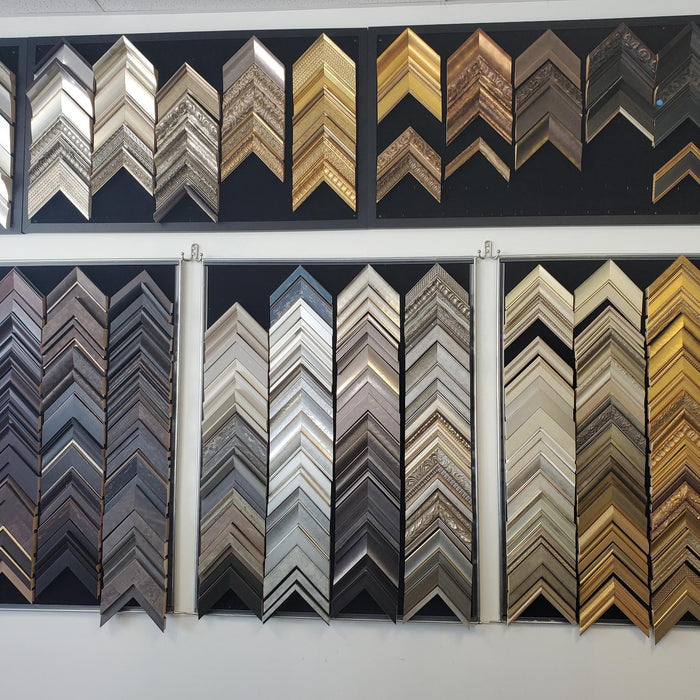 We offer a variety of custom picture frames