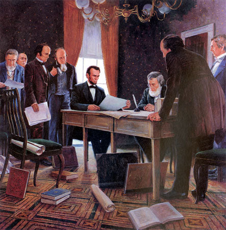 Emancipation Proclamation, The - By Mort Kunstler