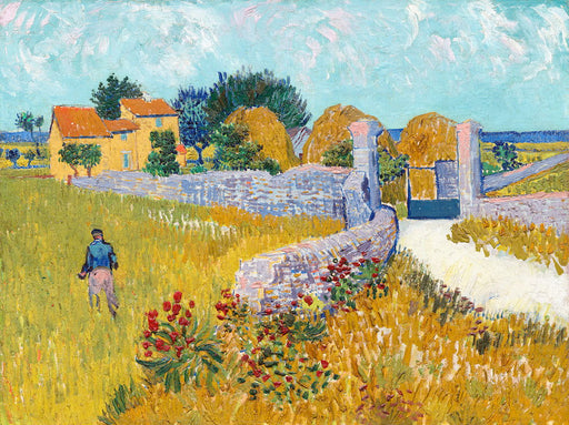 Farmhouse in Provence by Vincent Van Gogh - Vladimir Arts USA Inc
