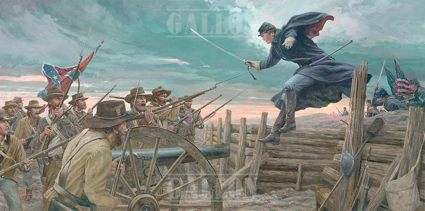 Gould’s Breakthrough at Petersburg by Dale Gallon