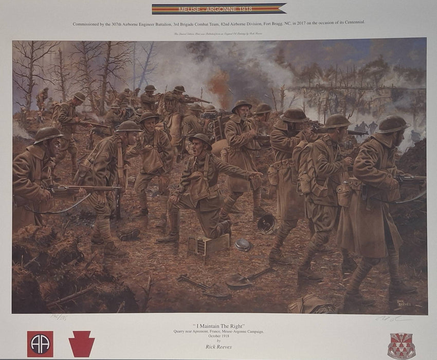 I Maintain the Right by Rick Reeves