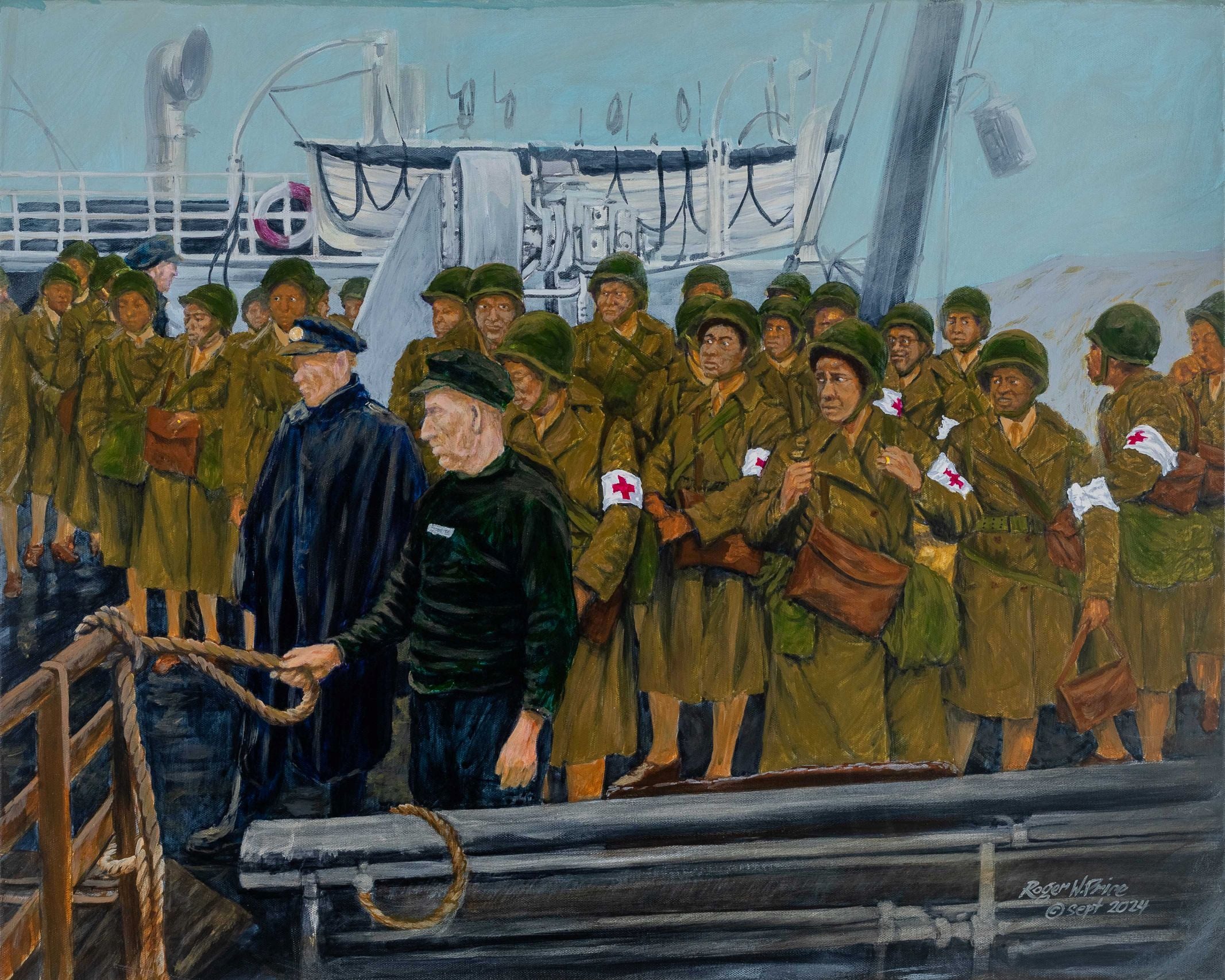 Our Foggy Arrival by Roger Price — Vladimir Arts USA Inc