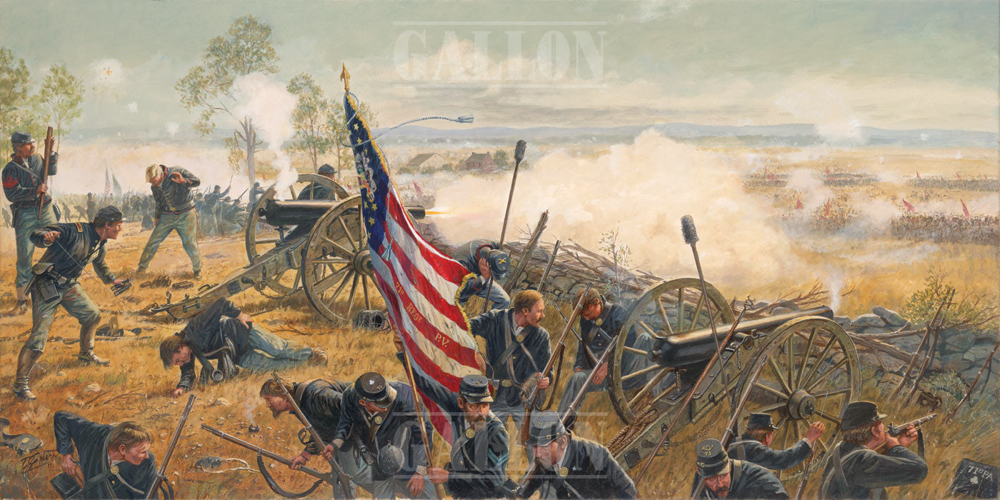 Pickett’s Charge – Gettysburg 150th Anniversary by Dale Gallon