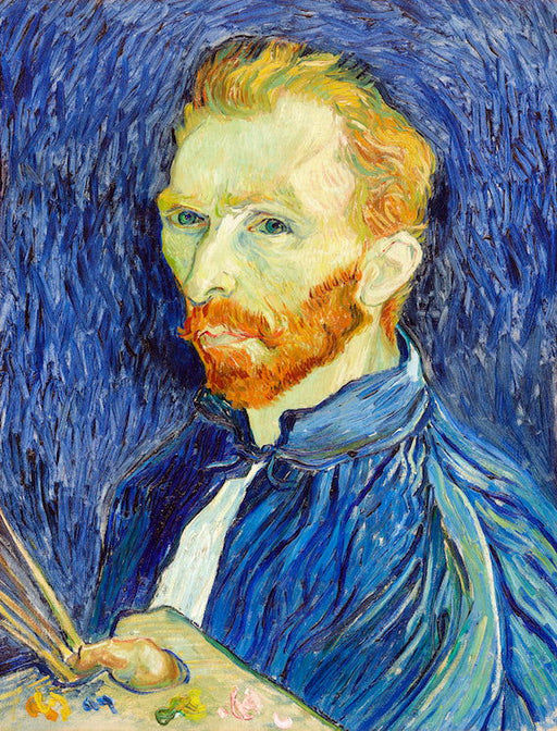Self-Portrait 1889 by Vincent Van Gogh - Vladimir Arts USA Inc