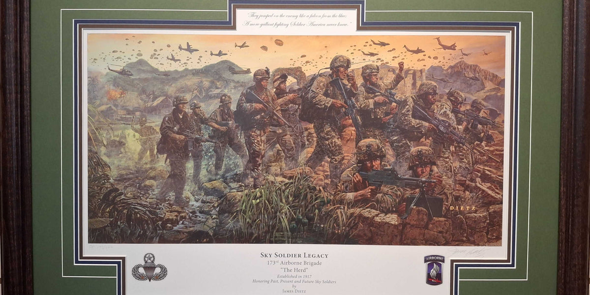 Sky Soldier Legacy by James Dietz - Limited Edition Print