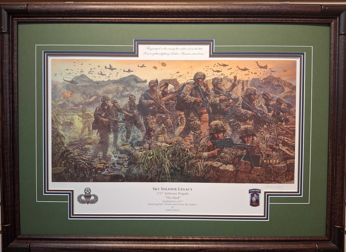 Sky Soldier Legacy by James Dietz - Limited Edition Print