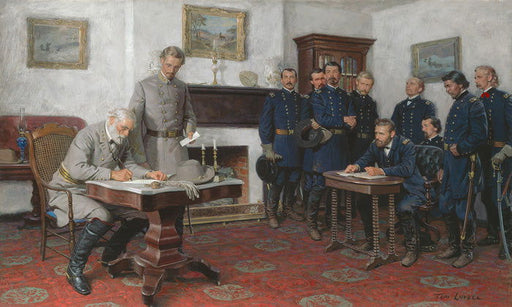 Surrender at Appomattox by Tom Lovell - Vladimir Arts USA Inc