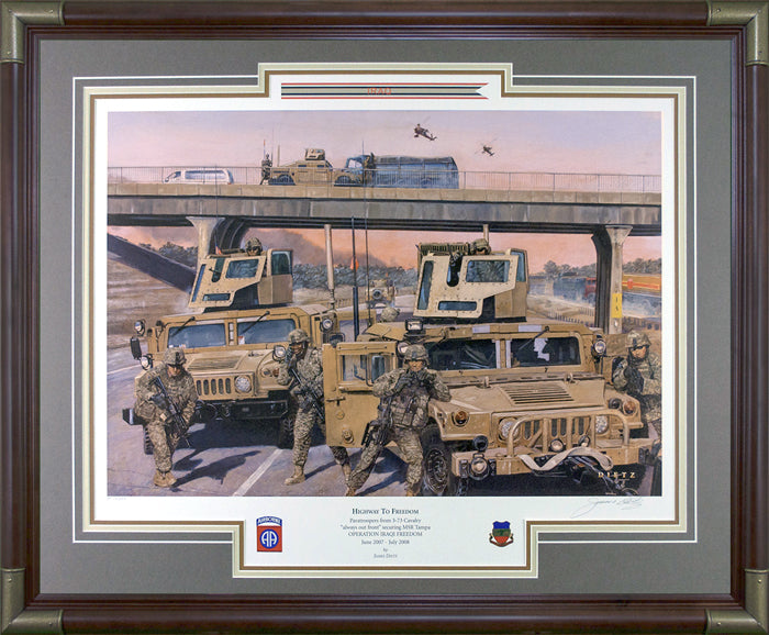 Highway to Freedom by James Dietz (3-73 CAV)