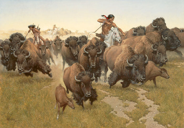 Amidst the Thundering Herd by Frank C. McCarthy