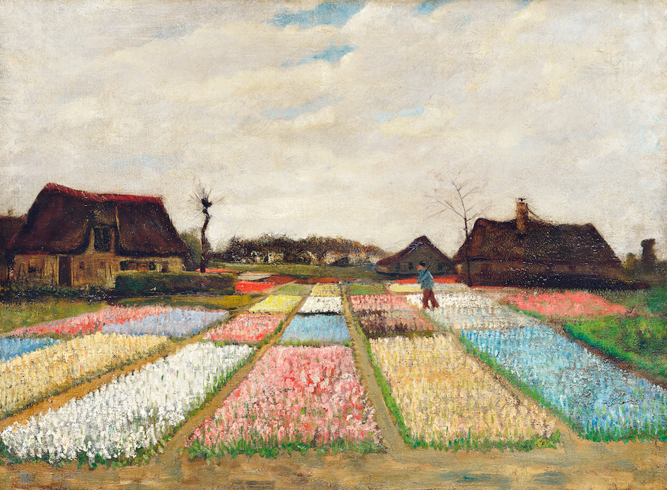 Flower Beds in Holland by Vincent Van Gogh