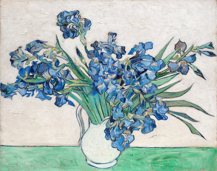 Irises 1890 by Vincent Van Gogh