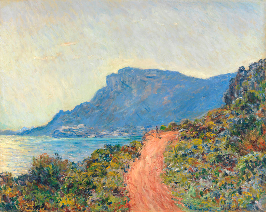 La Corniche near Monaco by Claude Monet