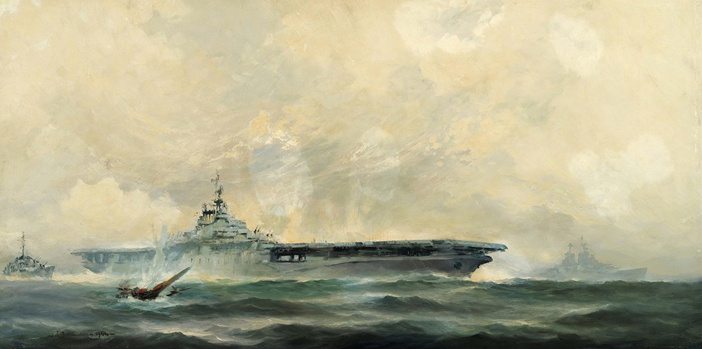 Midway - WWII Painting
