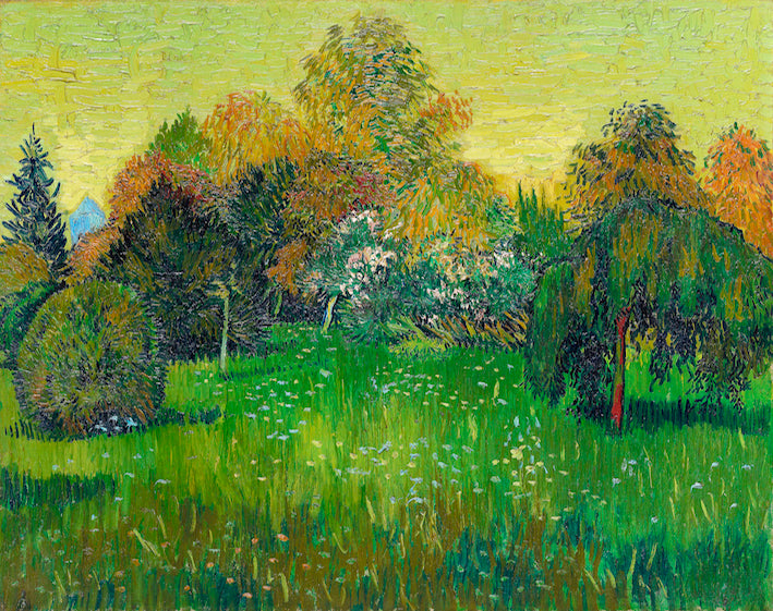 Poets Garden by Vincent Van Gogh - Gicleé on Canvas or Paper — Vladimir Arts Inc
