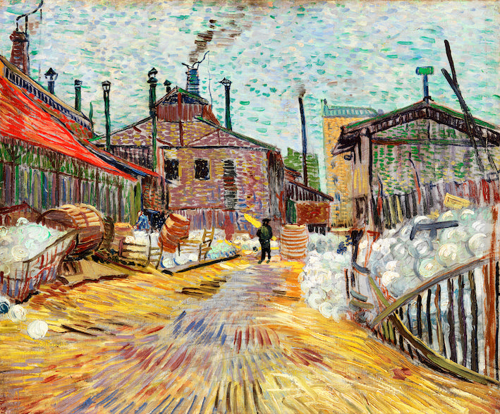 The Factory by Vincent Van Gogh