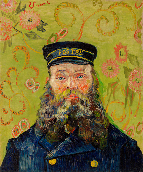 The Postman Joseph Roulin by Vincent Van Gogh