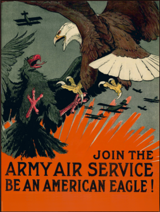 Be An American Eagle Join the Army Air Service -