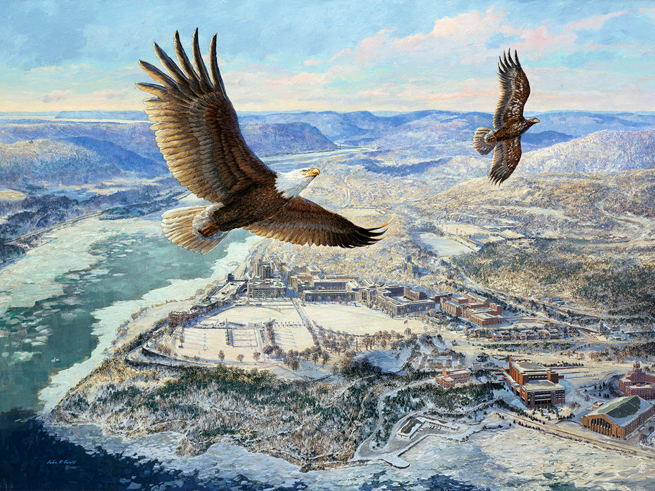 Eagles Over West Point by John Gould