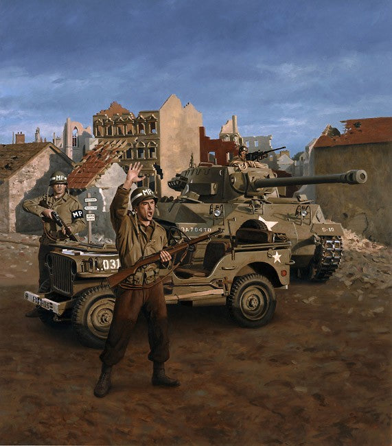 WWII Military Police in Europe by Larry Selman